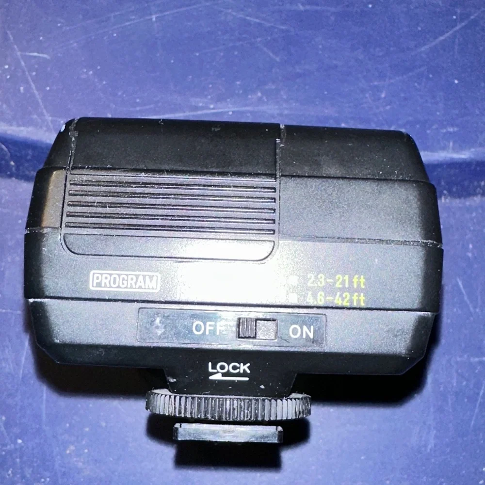 Minolta Maxxum 1800-AF Shoes Mount Flash with Case